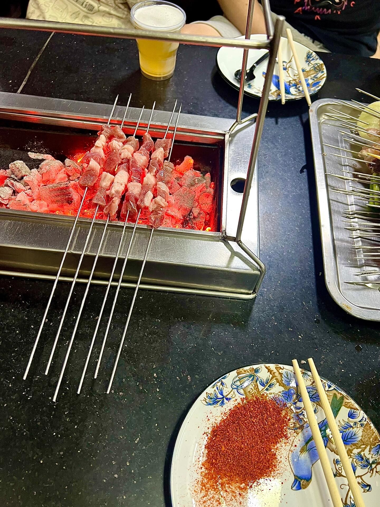 在上海快绝迹的图门烧烤 很怀旧