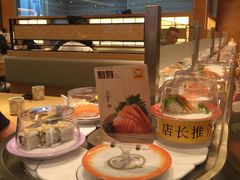 面包甜点陈列柜-元气寿司(新城市广场店)