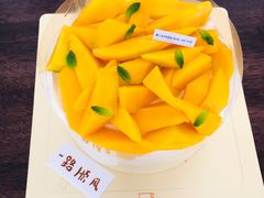 北海道牛乳芒果裸蛋糕-福气鲜活面包·生日蛋糕
