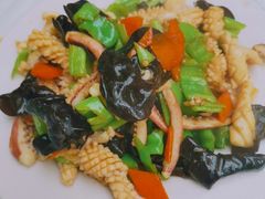 辣炒鱿鱼-宾朋海鲜美食餐厅·特色美食(兴海路店)