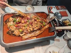 微辣蒜香味烤鱼-鸣记脆皮烤鱼(岐山路店)