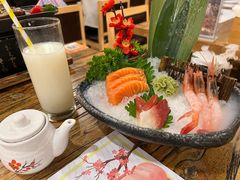 三文鱼刺身-宫谷创作料理(大拇指广场店)