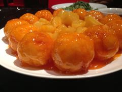 生炒菠萝虾球-红宾酒楼(百姓家宴店)