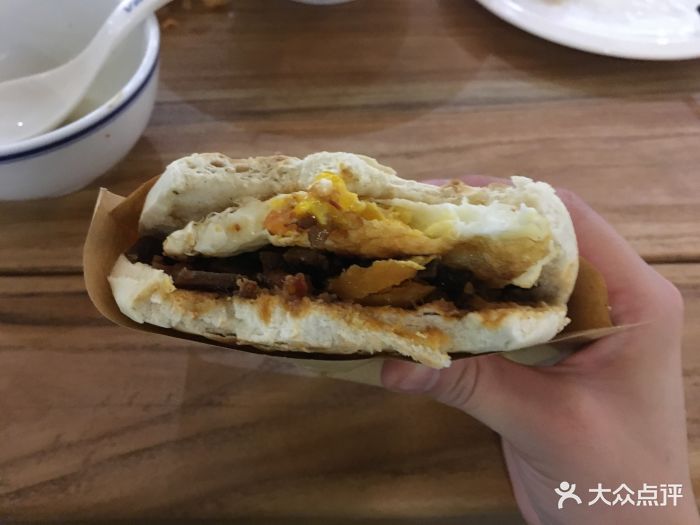 竞集守艺人·汇集陕西名吃-清真蛋菜夹馍图片-西安美食-大众点评网