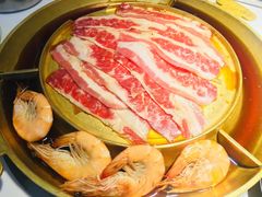 水煎肉-猪啊牛呀羊啊铜盘烤肉(正大广场店)