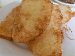 鸡蛋炸馒头片-大槐树烤肉馆