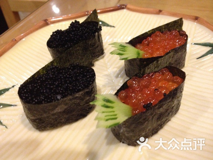 黑蟹籽寿司