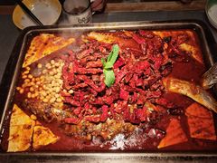 -探鱼·鲜青椒爽麻烤鱼(西南商都店)