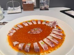 红油南澳大鲜鱿-山泉粤宴(广东大厦店)