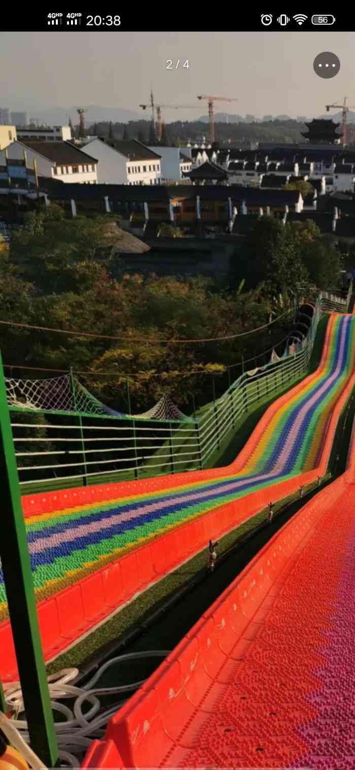 滕头彩虹滑道-"彩虹滑道去年就被种草了,很想去一直没找.