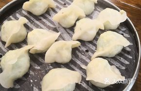 Cucumber and Egg Steamed Dumplings