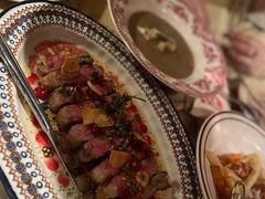 安格斯铁板蒜香牛肉-BROWNSTONE布朗石西班牙餐厅(富城店)