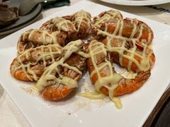 芥末酱炸虾-沙龙酒家