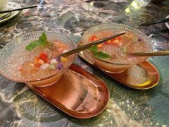 玫瑰花生冰粉-浩海火燒雲傣家菜(静安芮欧店)
