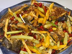 干锅牛蛙-馋嘴蛙火锅