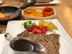 得克萨斯牛排-星巴克(哈尔滨松雷店)
