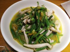 鲜菌黄瓜花-丁记盐蘸牛肉·新杭菜(河东路店)