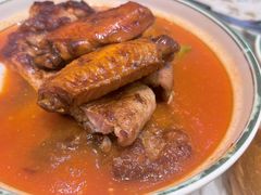 番茄浓汤鸡翅猪扒通粉-华嫂冰室(尖沙咀店)