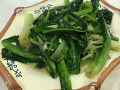 蒜蓉炒油麦菜-标记美食新鲜猪杂(兴南大道店)