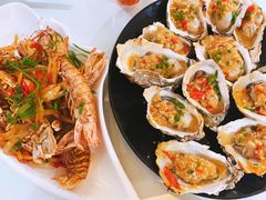 炭烤生蚝-覃记海鲜美食餐厅