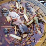 「辣炒花甲」花甲味道可以，但是空壳子太多了