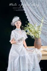 -虞美人汉服摄影