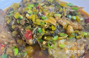 Pickled Mustard Stem Braised Fish