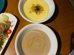奶油蘑菇汤-JINNS锦时 steak&pizza(浸信会礼拜堂旧址店)