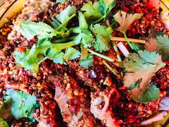 热拌牛肉-人和水上飘(第一家店)