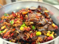 腊牛肉烧牛油-新新湘菜馆(新中街二条店)