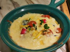 德国香肠焗土豆泥-蜜桃花开·中西融合菜E&W(南长街店)