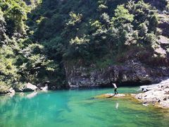 -楠溪江石桅岩