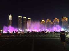 -大连星海广场音乐喷泉