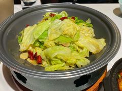 干锅手撕包菜-小河盐帮·私家菜·烤鸭(三元桥·霄云路店)