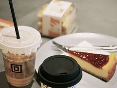 覆盆子芝士蛋糕-来回·咖啡(钟村咖啡豆店)