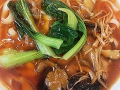 蘑菇素什锦面-晋爱面大同刀削面(白纸坊店)