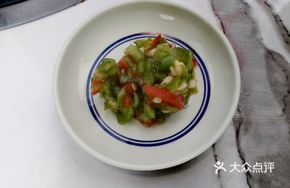Green and Red Pepper Stir-fry