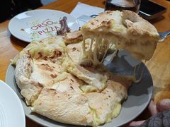 重磅流心榴莲芝士披萨-黑熊披萨orso pizza