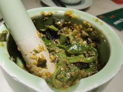 皮蛋辣椒擂茄子-望湘园·小雅(德基店)