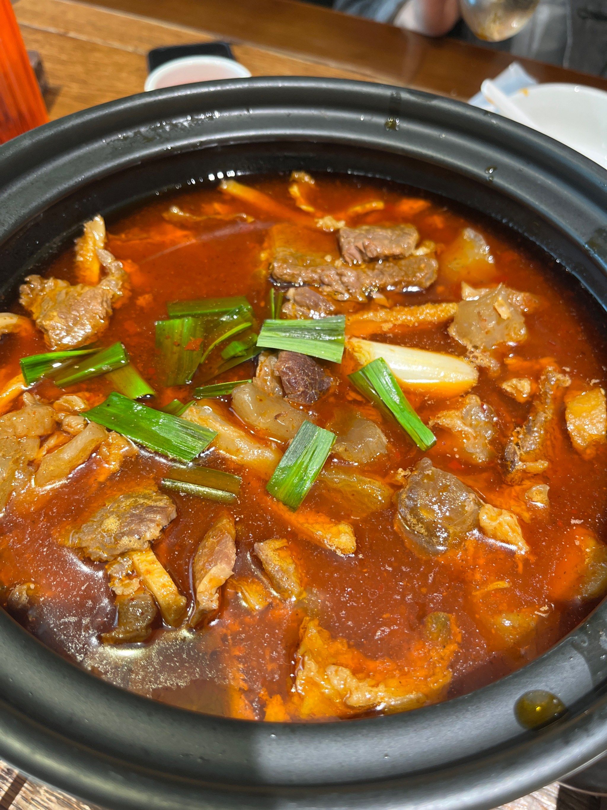 天天领红包#牛杂煲 牛肉鲜嫩,入口即化