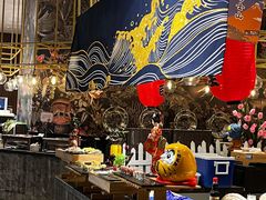 自助取餐区-巴西烤肉海鲜自助餐厅