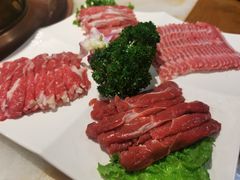 手切羊肉拼盘-京门老爆三·铜锅涮肉 爆肚(望京店)