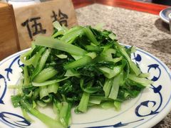 炒鸡毛菜-南京大牌档(香港广场店)