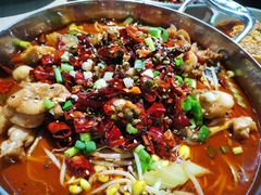 水煮牛蛙-叶派龙虾•招牌香辣蟹·海鲜(中海国际店)