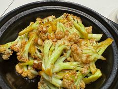 干锅有机花菜-万荣烤鸭店·北京菜(天坛店)