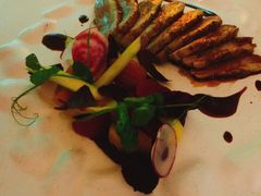 法式香煎鸭胸佐紫薯泥-AZUL by FUEL蓝色·法式酒馆(琶醍店)