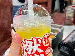 西柚爆爆珠柠檬茶-燃计沙茶皇·香港沙茶火锅(人广旗舰店)