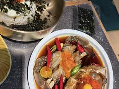 -草家酱蟹炭火烤肉店(珲春南路一店)