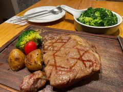 谷饲厚切肉眼扒配薯菜-森Some Fusion(荔湾店)
