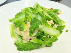 小白菜炒信阳豆筋-阿庄新豫菜(航海东路店)